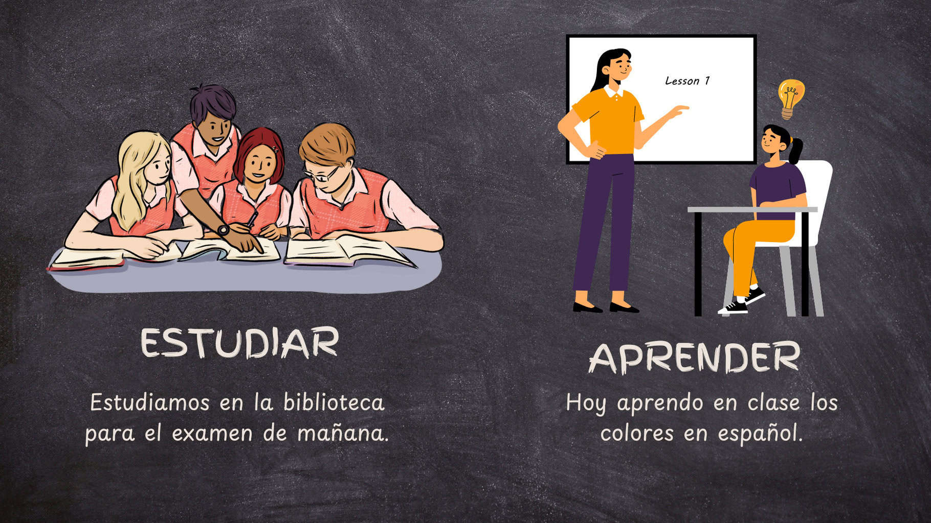 estudiar aprender