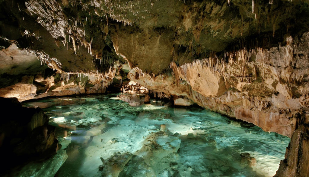 Walking Part Inside the Cave