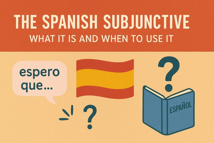 spanish subjunctive what is it and how to use it
