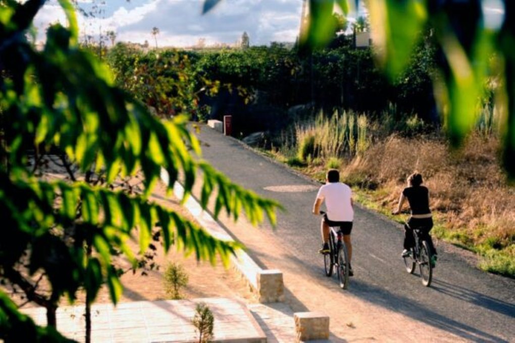 Route of the Vía Verde in Denia